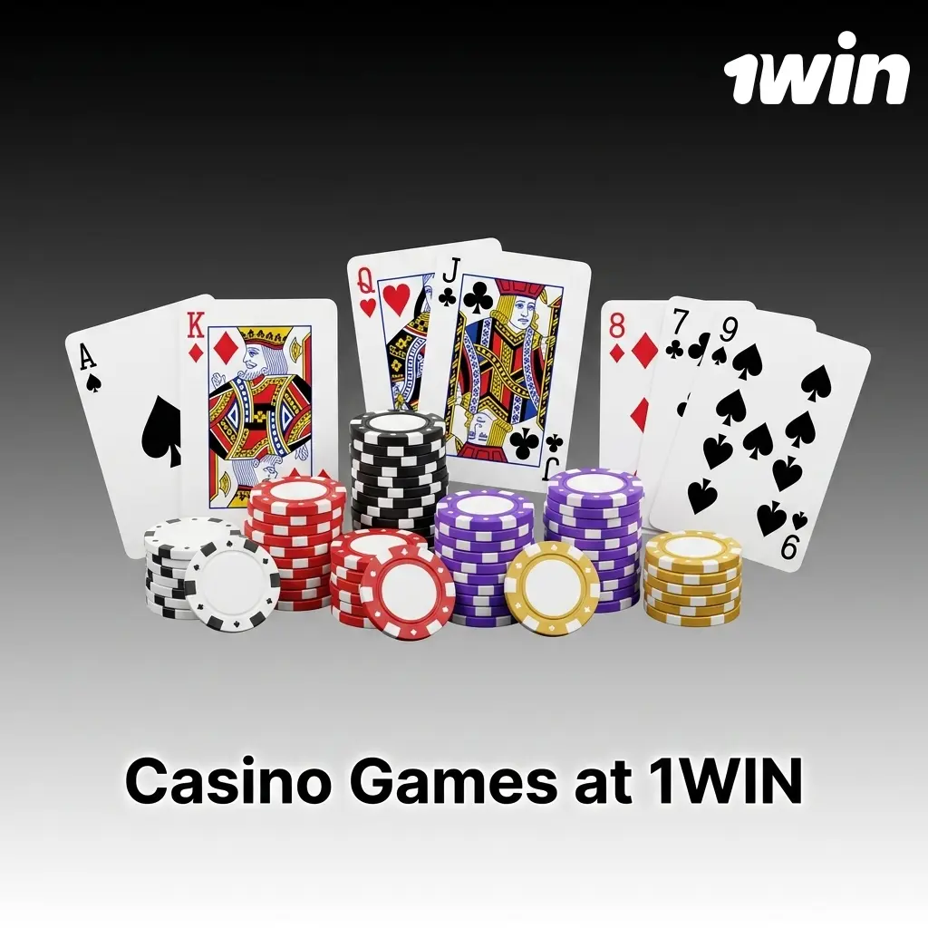 1WIN casino games library with 13000+ slots, live dealer, Teen Patti, Andar Bahar and crash games for Indian players