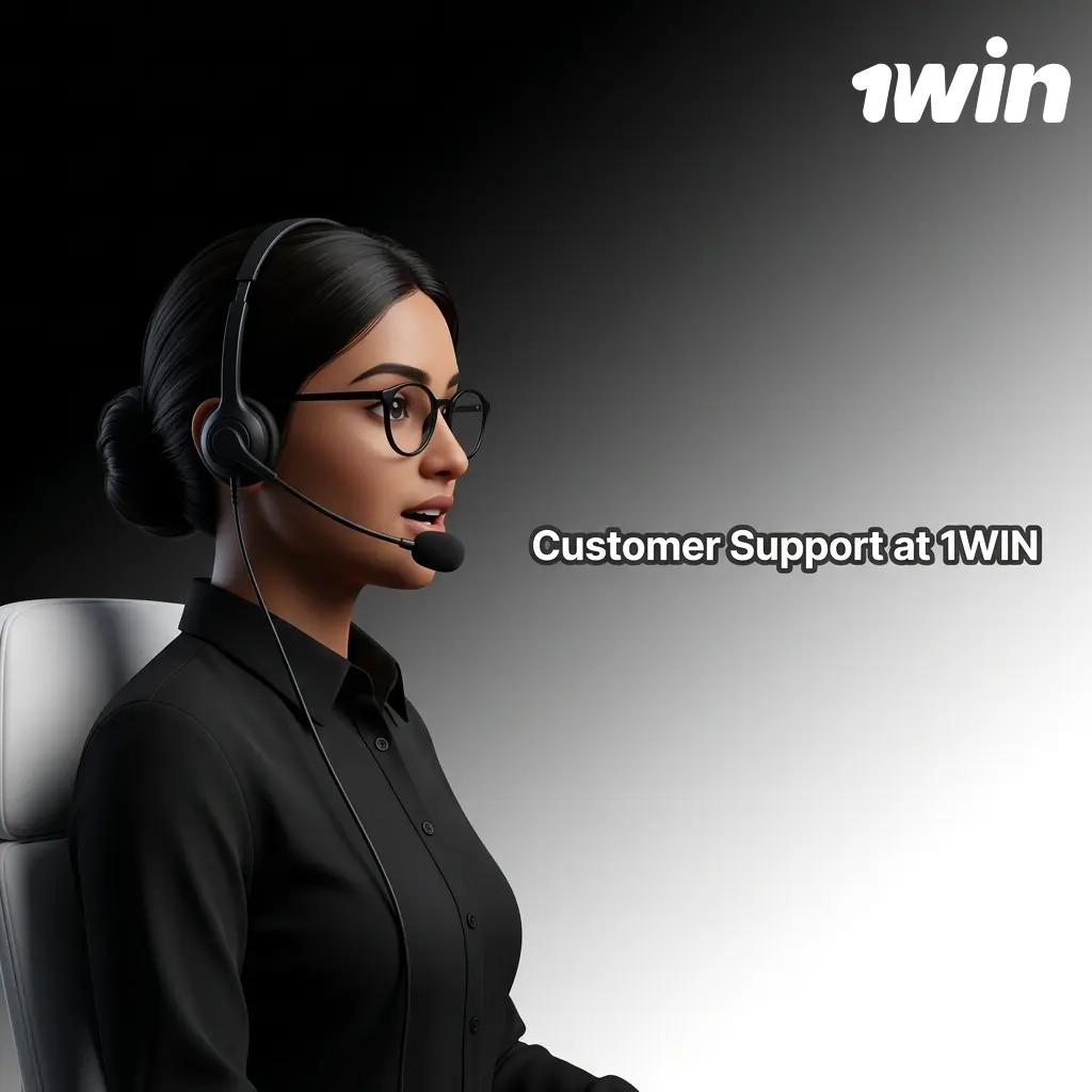 1WIN customer support channels including live chat, email, and Telegram available 24/7 for players